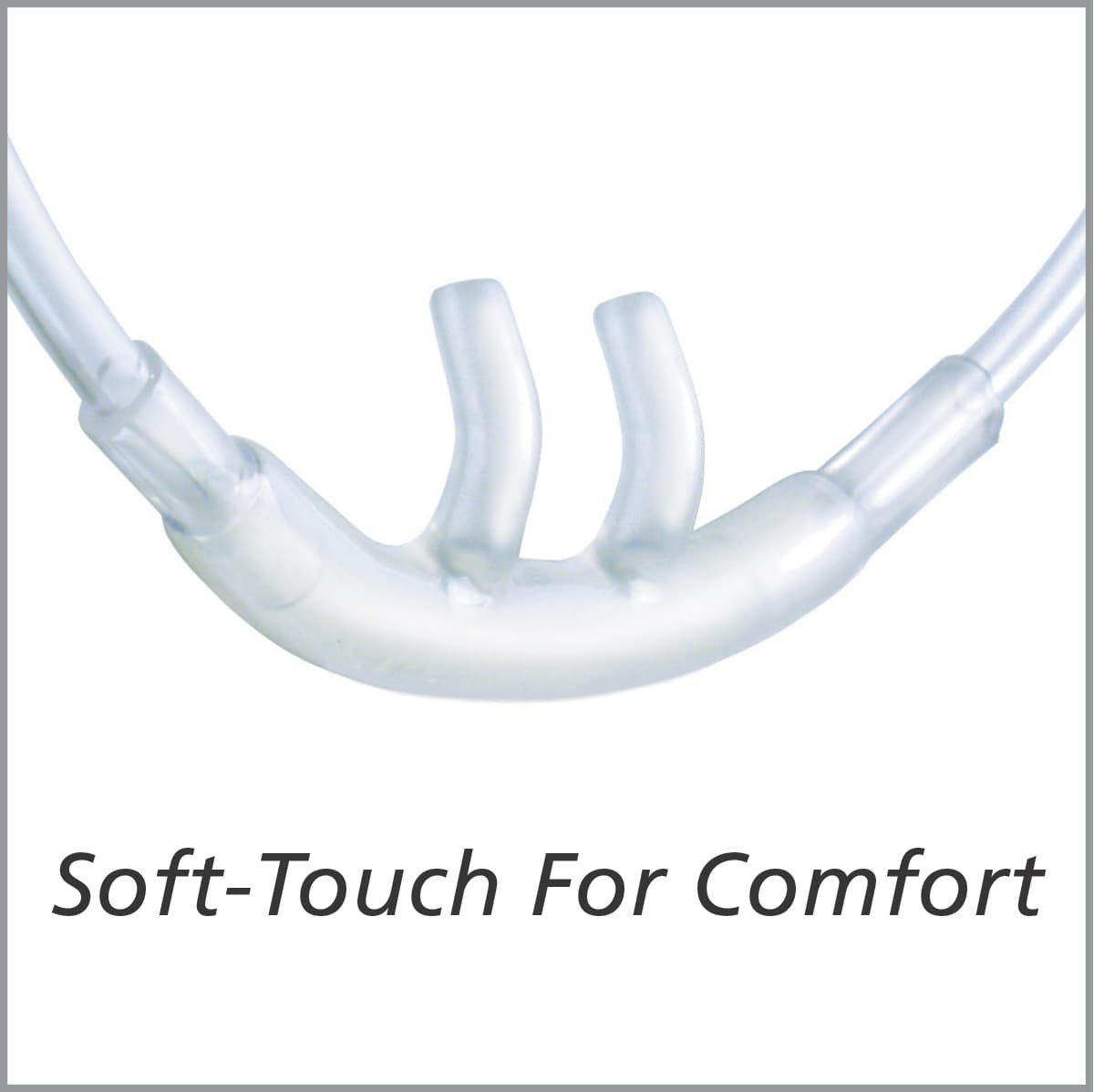 Soft-Touch Adult Nasal Cannula - 7’ (2.1m) Long - Box of 50