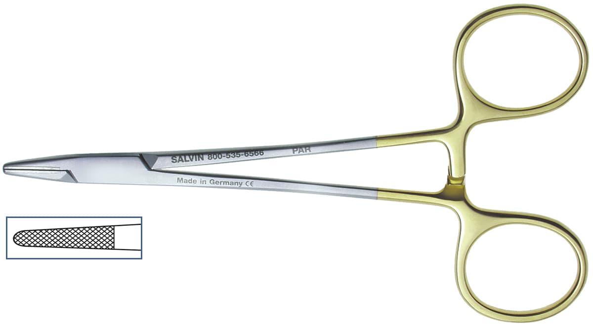 Salvin Par Perio Needle Holder For 4-0 to 6-0 Sutures