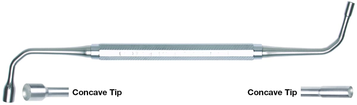 Salvin Pikos Angled Graft Packer With Concave Tips