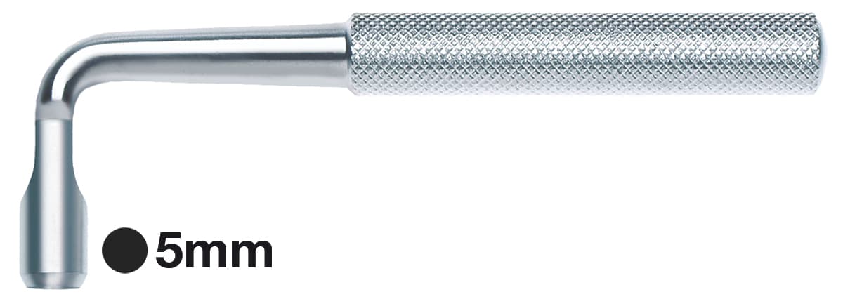 Salvin Stainless Steel Tissue Punch - Offset - 5mm Diameter