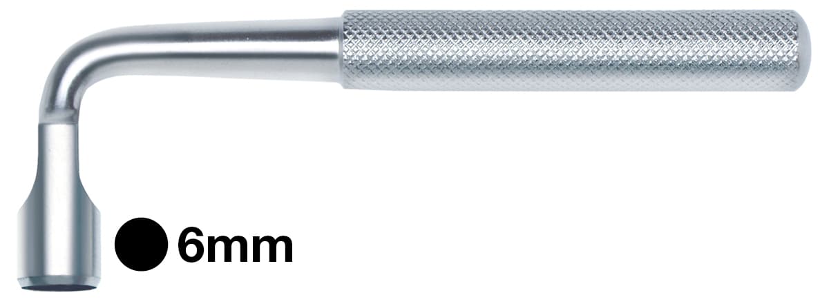 Salvin Stainless Steel Tissue Punch - Offset - 6mm Diameter