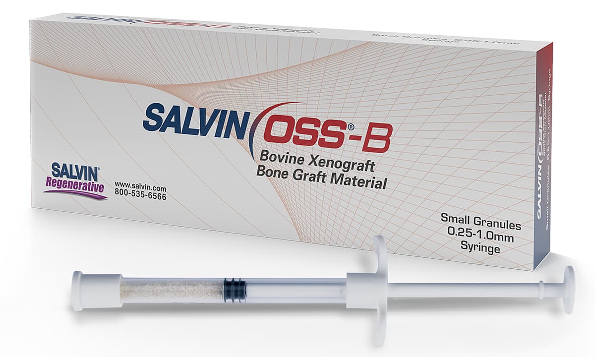 SalvinOss®-B Bovine Xenograft Bone Graft Material (Syringe) 250-1000 microns