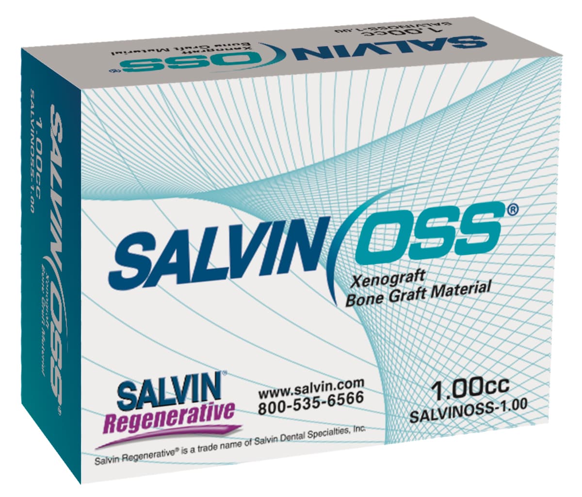 SalvinOss® Xenograft Bone Graft Material - 2.5 cc (1.25g) - 250-1000 microns