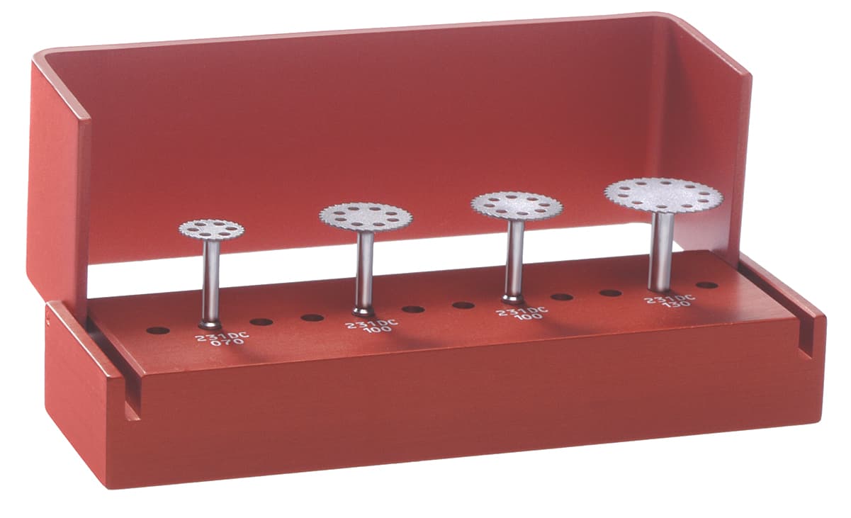 Meisinger Diamond Saw Disc Kit For Latch Type Handpieces