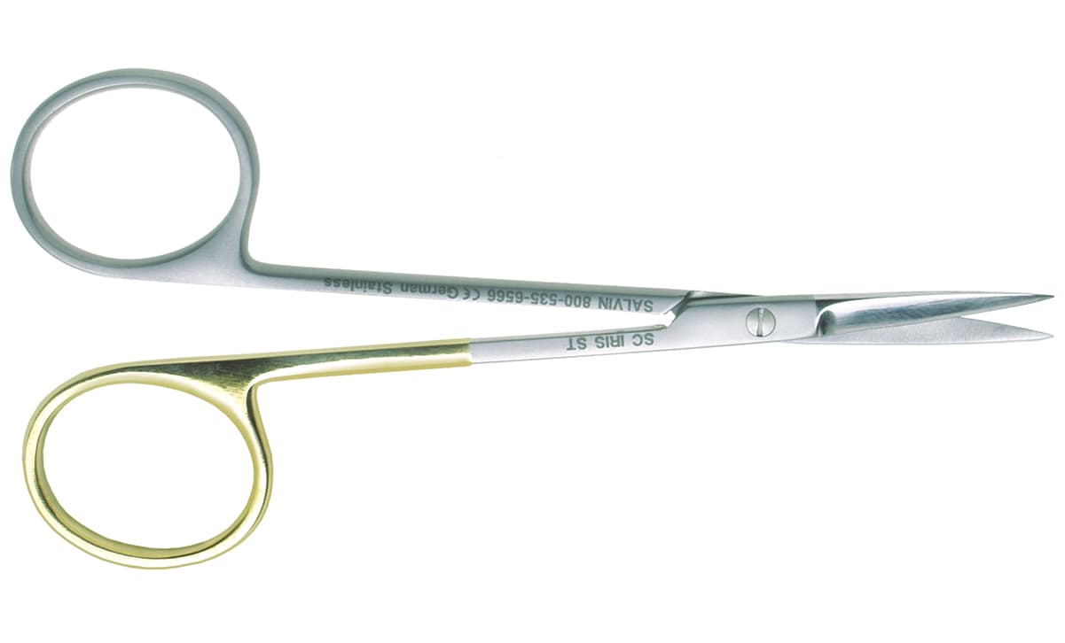 Salvin Iris SuperCut Serrated Scissors - 11cm Straight