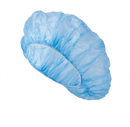 Blue Bouffant Cap - 24" - Box of 100