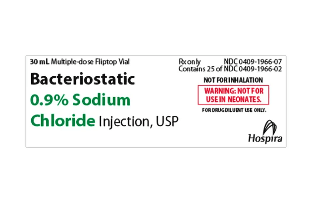 Bacteriostatic Sodium Chloride