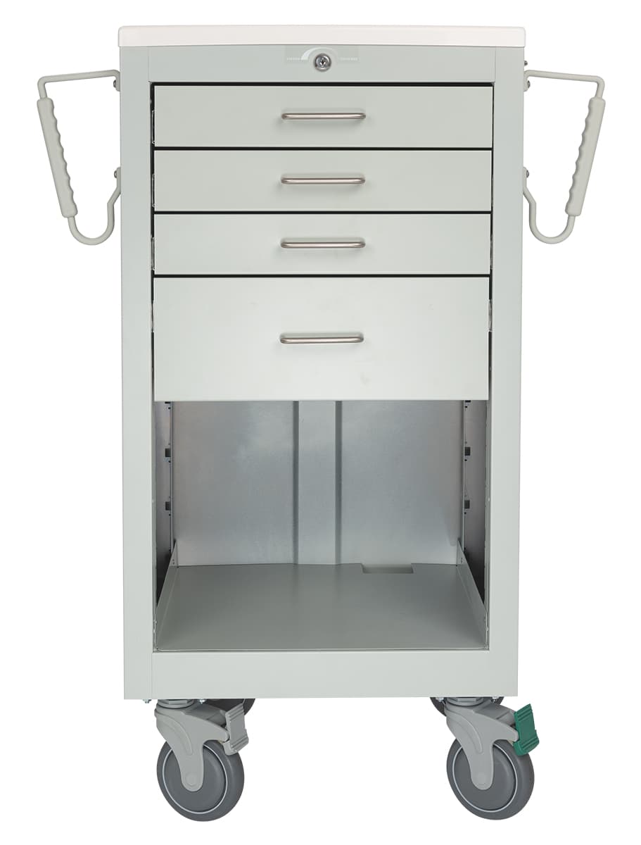 Durable Steel Salvin Implant / Surgical Cart