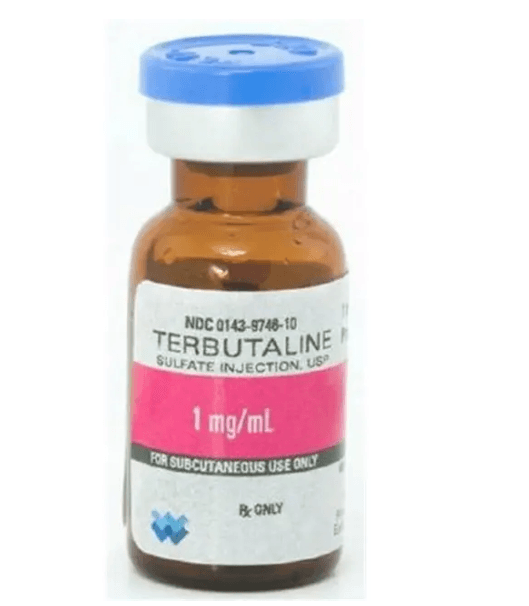Terbutaline Sulfate 1 mg/mL 1 mL Single-Dose Vial