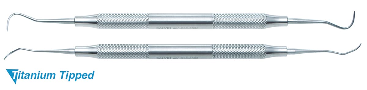 H6/H7 & 204 SD Titanium Curettes