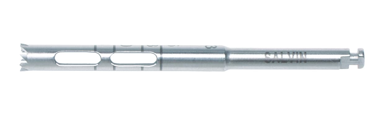 Salvin Long Trephine Drills - 2.0mm Inside Diameter x 22mm Barrel