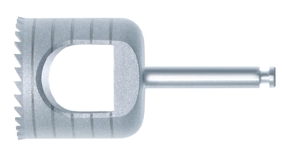 Short Trephine Drills - 12mm Inside Diameter x 10mm Barrel