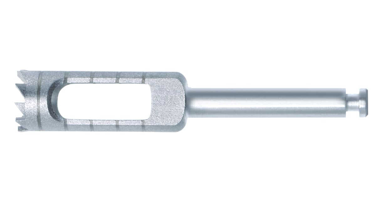 Short Trephine Drills - 4mm Inside Diameter x 10mm Barrel