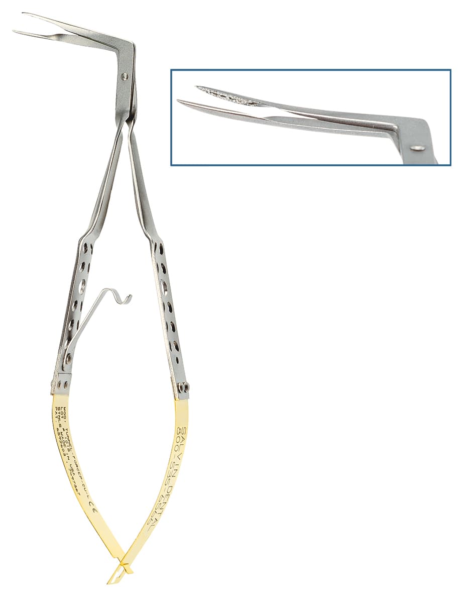 Salvin Tunnel Forcep Curved - Left                                                                           