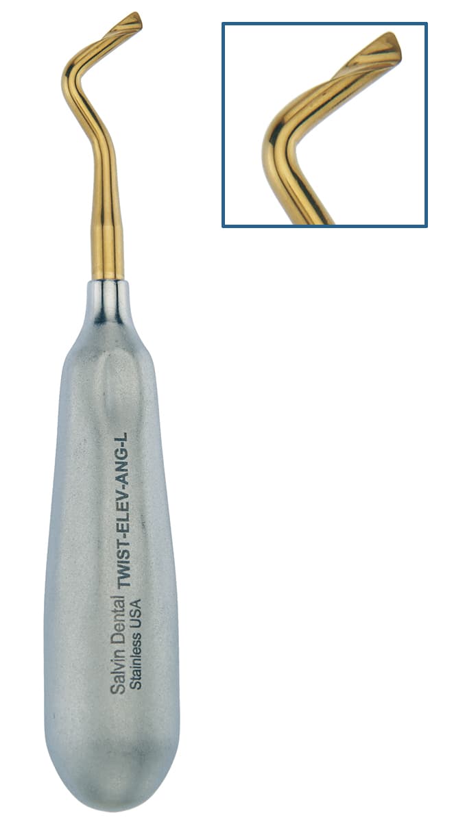 Salvin Twist Elevator - Angled - Left                                                                        