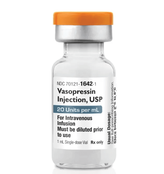 Vasopressin 20 Unit / mL Single-Dose Vial 1 mL
