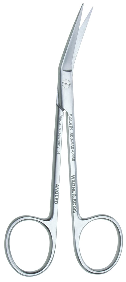 Salvin Wagner Scissors - Angled - 4.5" (11.5cm)