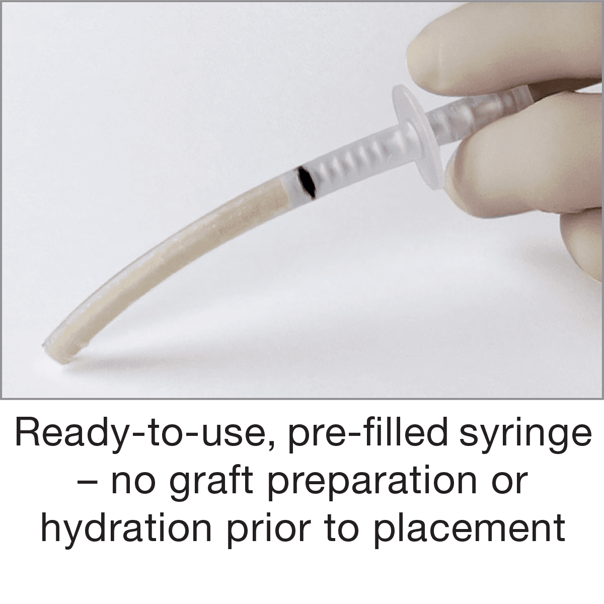 Salvin FiberPutty™ – 100% Allograft Putty in a Syringe