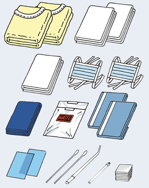 #1034 Salvin Perio/Minor SurgeryPack - Case of 10