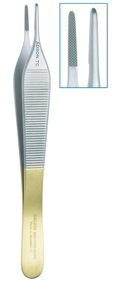Salvin Adson Forceps TC 4 3/4"(12cm)