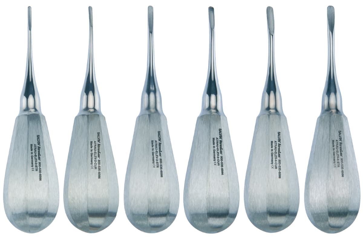 Set of 6 Salvin AtrauLux® Luxating Elevators