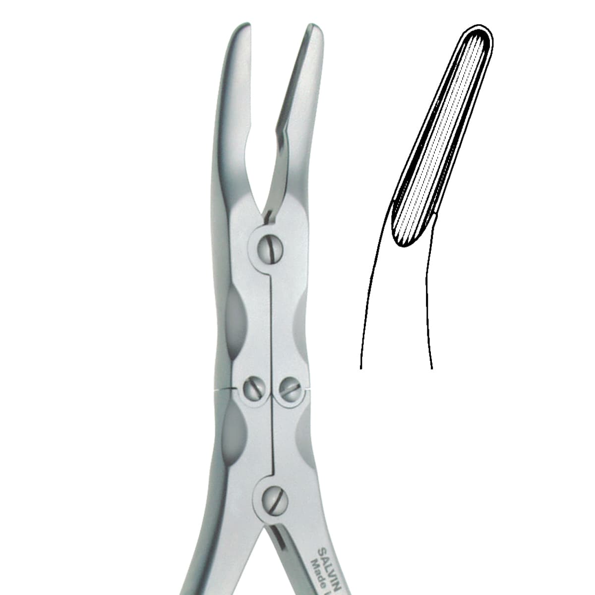 Salvin Beyer Double Action Rongeur 3.5mm Bite 17.8cm Long