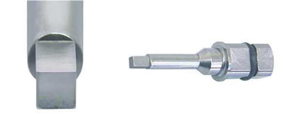 Square Connection Abutment Driver Tip - .05” (1.25mm) Square - 6mm