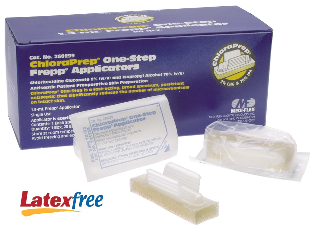 ChloraPrep® Surgical Skin Prep Individual Swabs - Box of 20