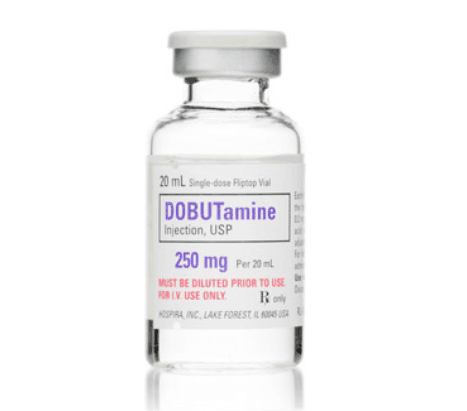 Dobutamine 250 mg/20 mL Single-Dose Vial