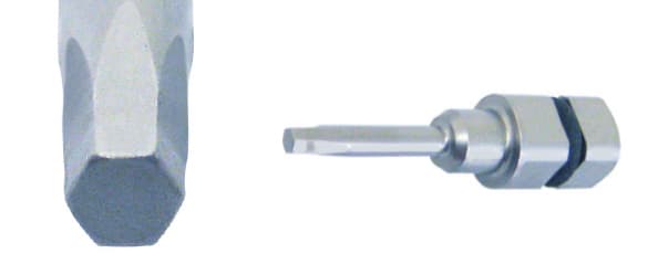 Salvin .048 Hex Square Connection Abutment Driver Tip - 6mm