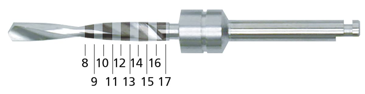 Salvin Tri-Spade Intermediate Implant Drill