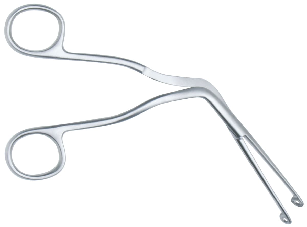 Salvin Magill Endotracheal Forcep - 12cm Shaft Length