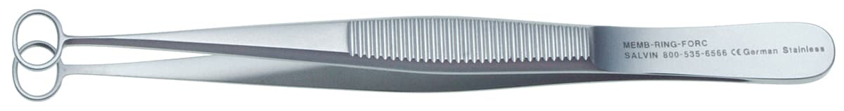 Salvin Membrane Forcep (10cm) With Delicate Ring Tip
