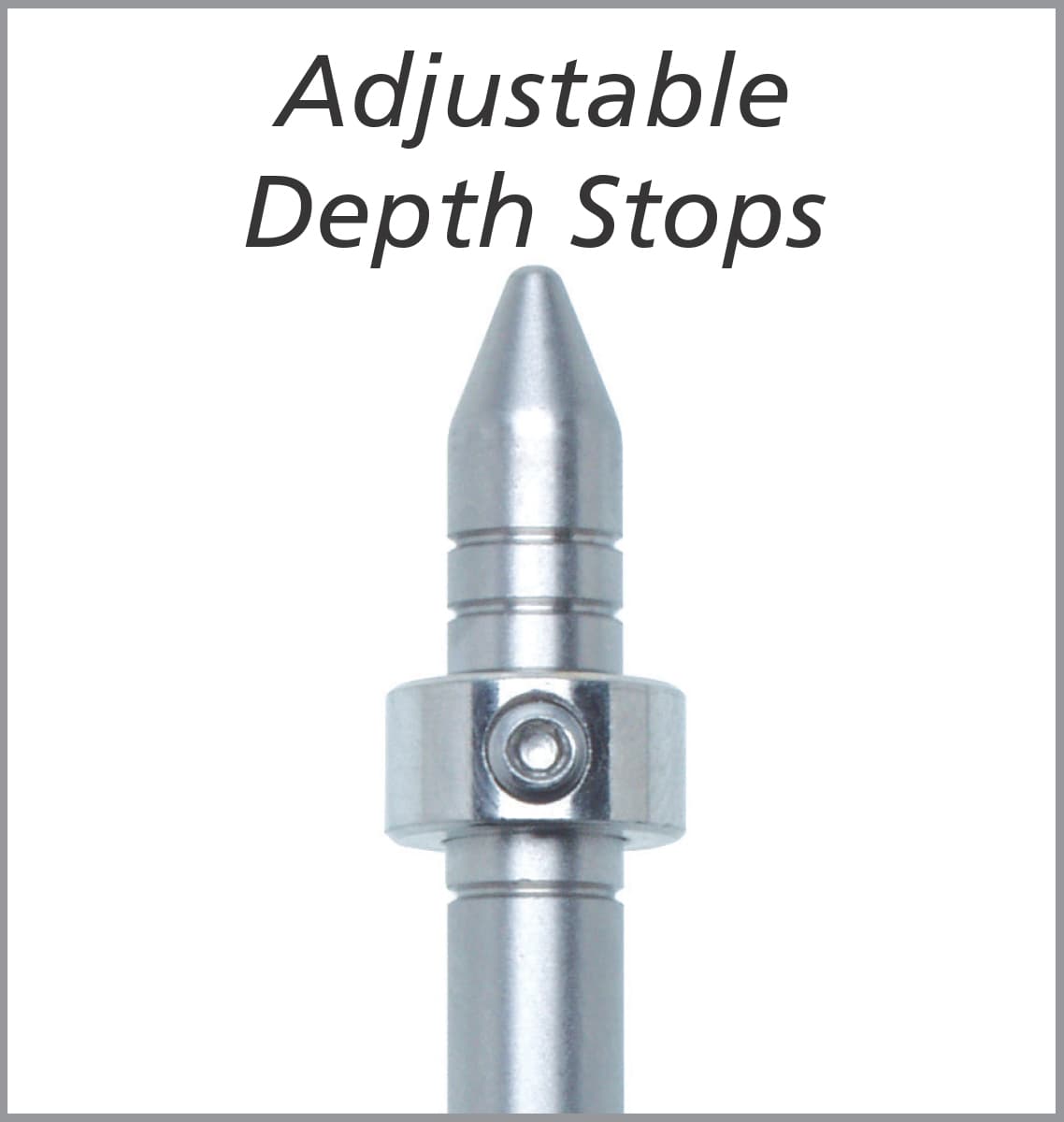 Salvin Straight + Offset Bone Spreading Kit - Set of 12 Spreading Osteotomes With Adjustable Stops