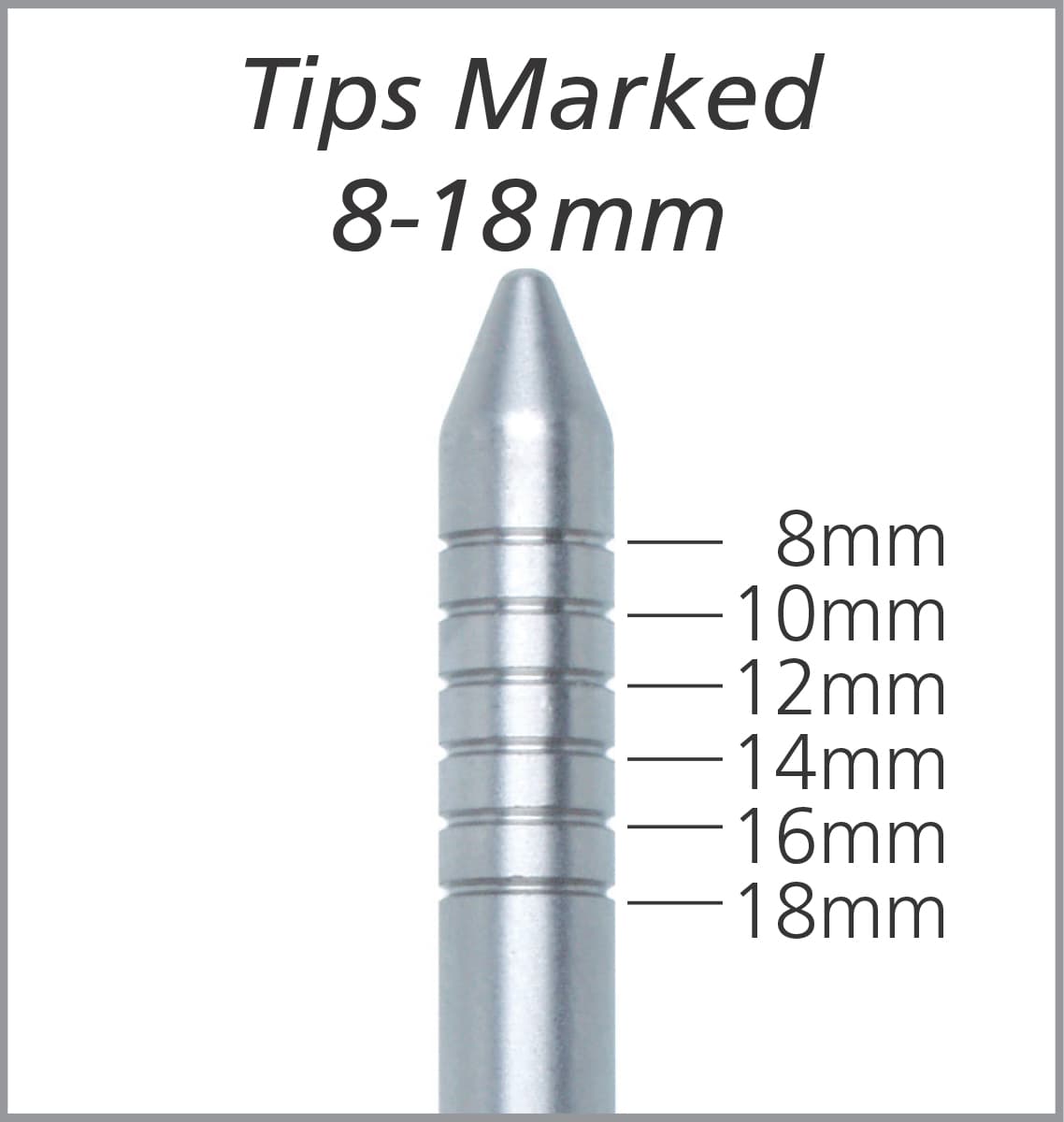 Salvin Straight + Offset Bone Spreading Kit - Set of 12 Spreading Osteotomes With Adjustable Stops