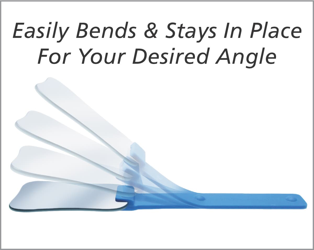 Salvin Bendable “Magic” Mirror Silicone Handle For Glass Photo Mirrors