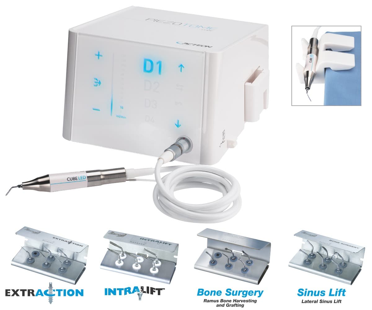 CUBE Pro Package - Includes 4 Tip Kits (Extraction, Bone Surgery, Intralift, Sinus Lift)