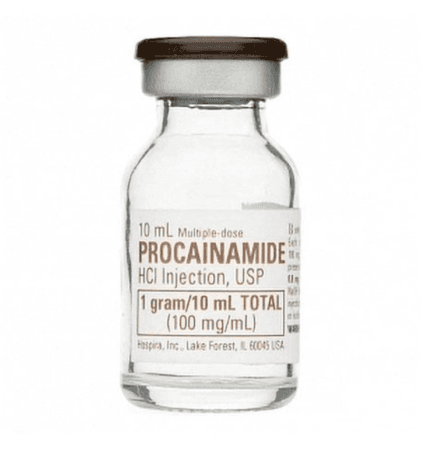 Procainamide HCl 100 mg/mL 10 mL Single-Dose Vial