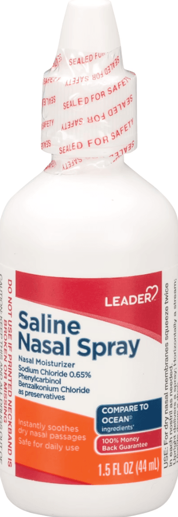 Saline Nasal Spray 0.65% Strength 1.5 oz.
