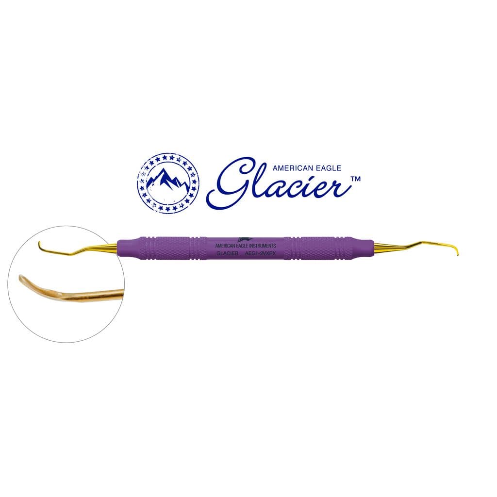 Glacier™ Gracey Standard 1-2, anterior, XP² Technology™, Resin handle