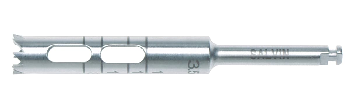 Salvin Long Trephine Drills - 3.5mm Inside Diameter x 22mm Barrel