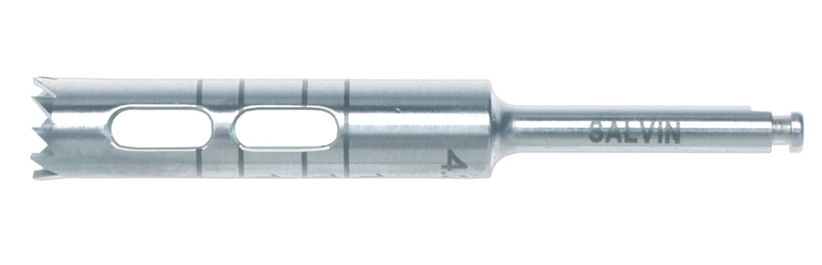 Salvin Long Trephine Drills - 4.25mm Inside Diameter x 22mm Barrel