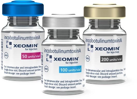 XEOMIN® for Injection, 100 units/vial