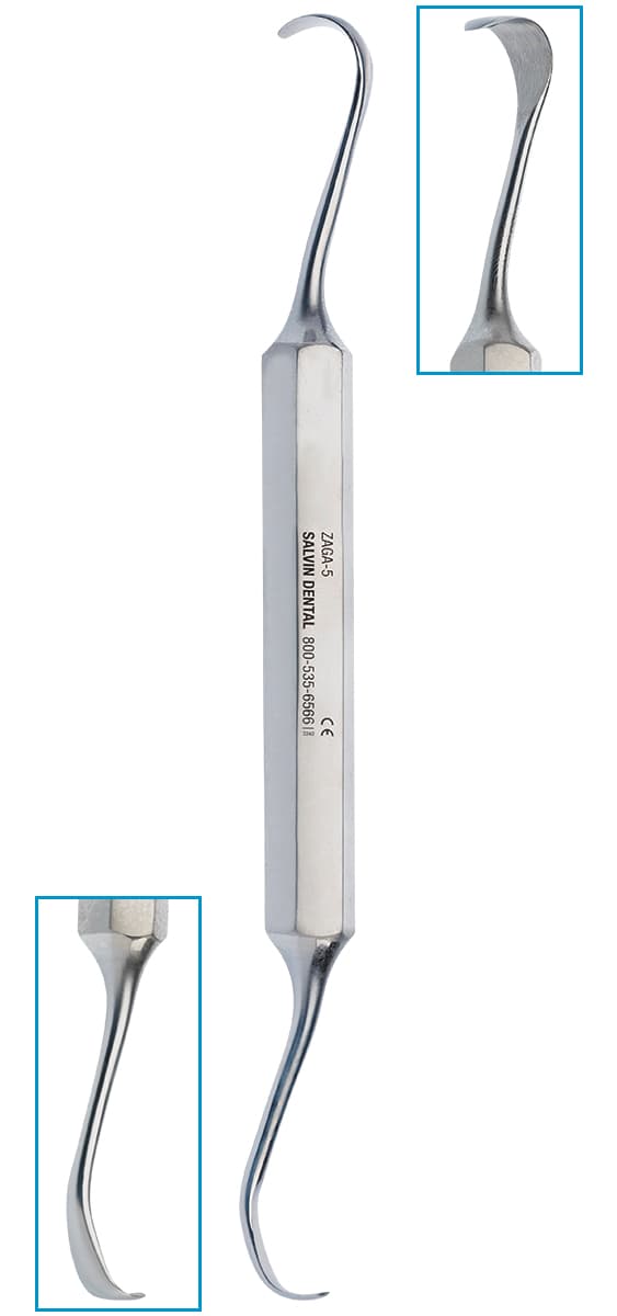 Salvin ZAGA 5 - Nasal Protector | Double Ended | Hexagonal Handle